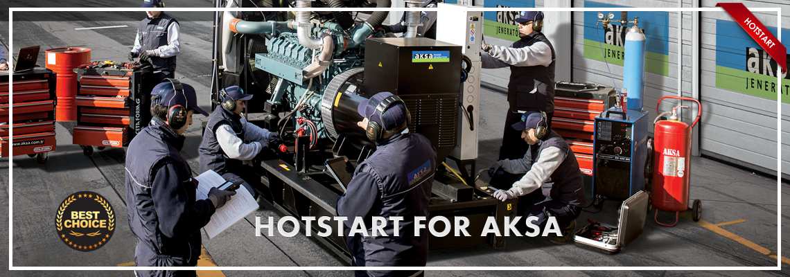Подогреватели для генераторов Aksa