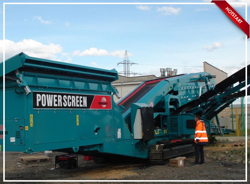 подогреватель POWERSCREEN